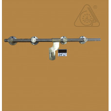  DOOR ALDROP ARL BRASS  # 8" @ A/B