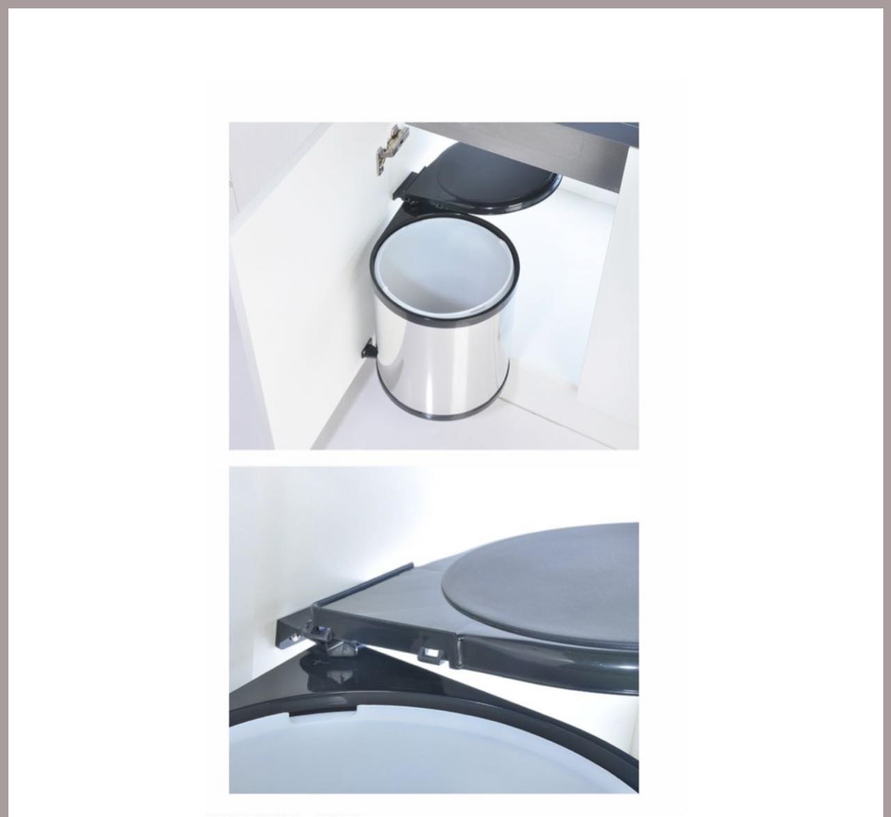 Kitchen Cabinet Dustbin SLG009-14L