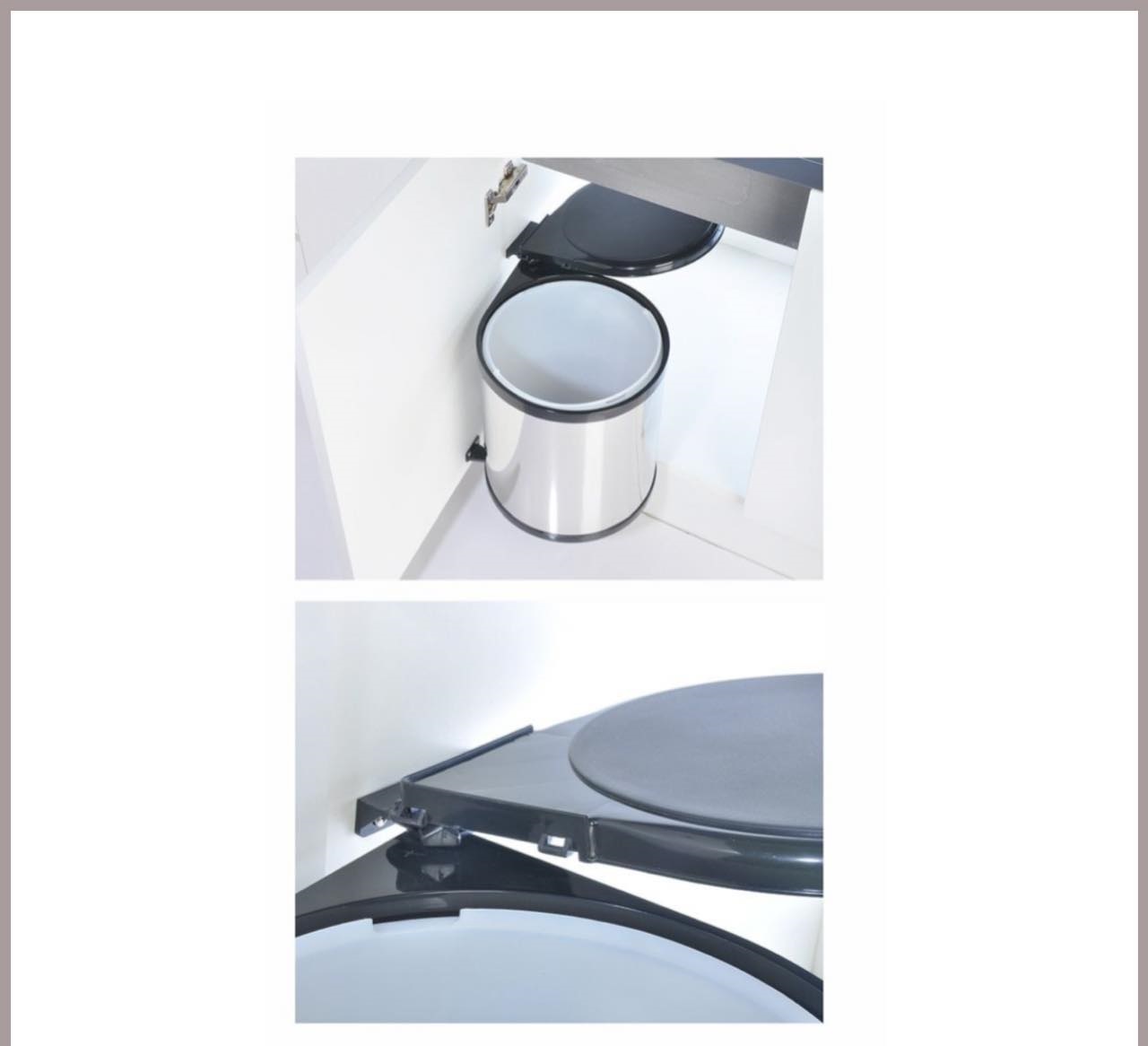 Kitchen Cabinet Dustbin SLG001-8L