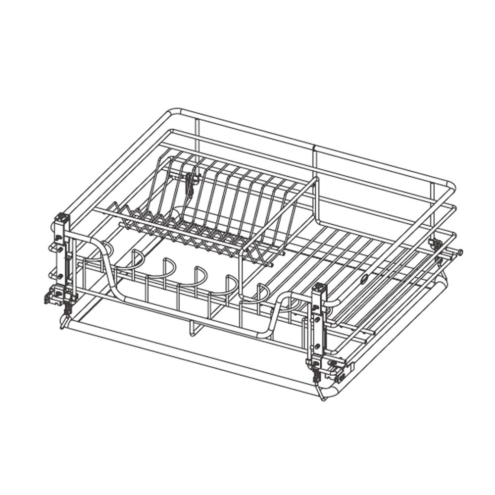 Wellmax PTJ007 Drawer Dish Rack