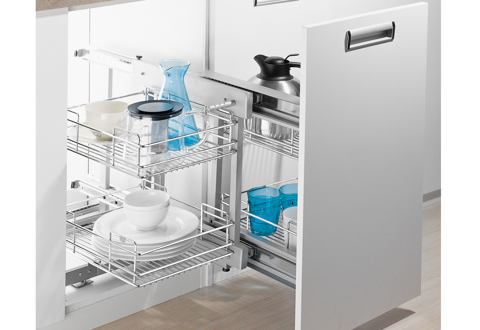 WELLMAX LINKED MAGIC CORNER BASKET