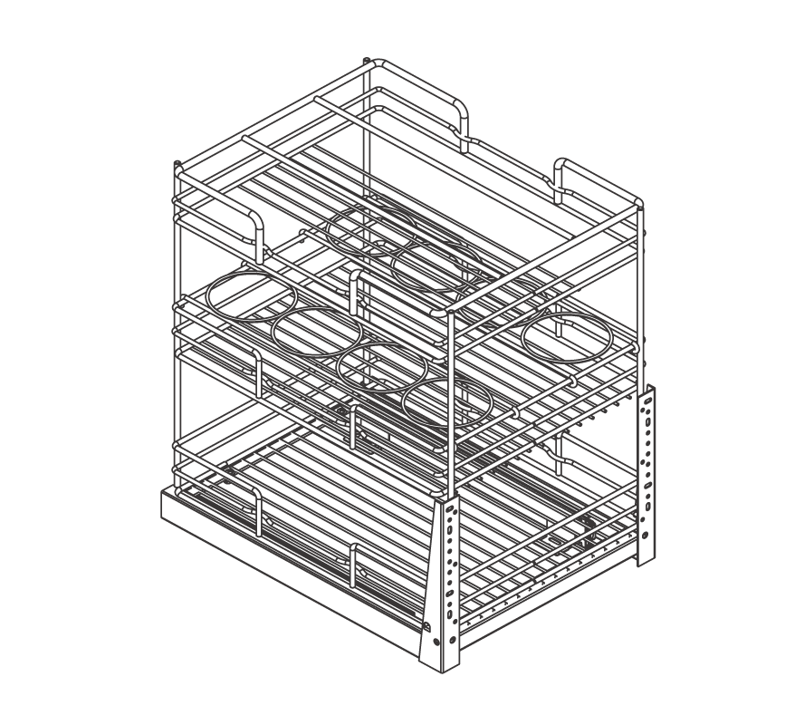 Kitchen wire baskets PTJ010C