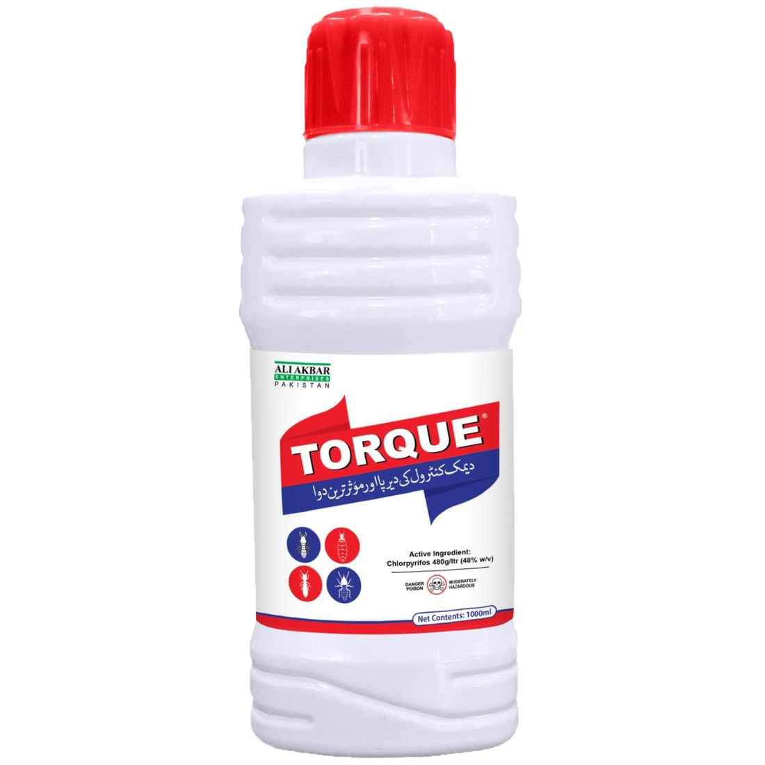 TORQUE fast-acting termiticide with Chlorpyrifos 48% EC
