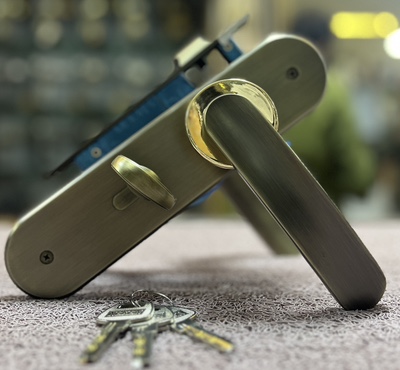 HANDLE DOOR LOCK MODRAINBOW/MAB