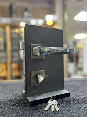 HANDLE DOOR LOCK ZN-003 MAB/CP