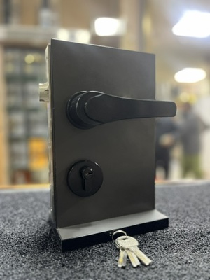 HANDLE DOOR LOCK 363 BK